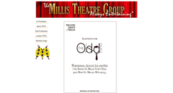 Desktop Screenshot of millistheatre.org